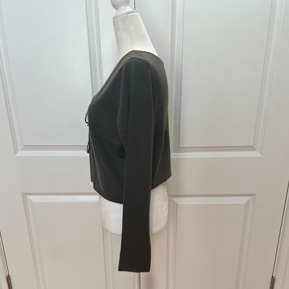 Tie-Front Cashmere Cardigan from NakedCashmere - Picture 7 of 11